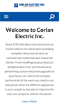 Mobile Screenshot of corlanelectric.com